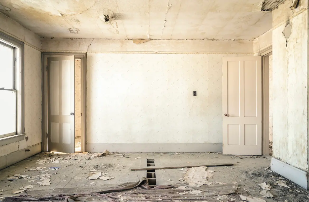 Waste disposal crew managing a cleanout project in Dowagiac